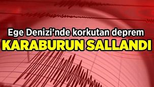 Korkutan deprem! Karaburun sallandı