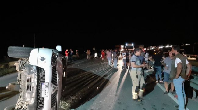 Kuşadası-Selçuk yolunda trafik kazası: 9 yaralı