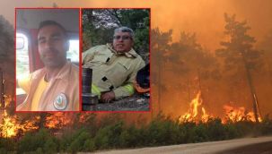 Manavgat'ta Bergamalı ve Kırkağaçlı itfaiyeciler şehit oldu