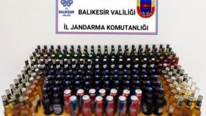Marmara'da kaçak içki operasyonunda 1 kişi yakalandı