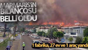 Marmaris'te ilk belirlemelere göre yananlar