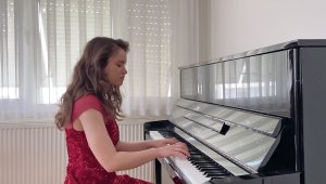 Minik müzisyenlerden çevrimiçi konser