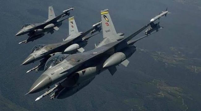 Irak'a hava harekatı: PKK'nın 40 hedefi vuruldu