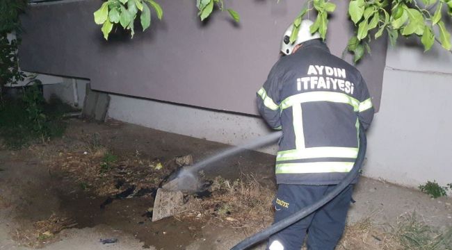 Öfkeli damat kayınpederinin evini kundakladı iddiası