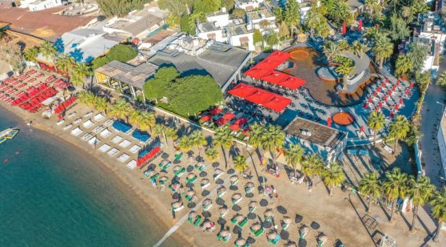 QR kodu ile 'Temassız Tatil' Bodrum'da başladı