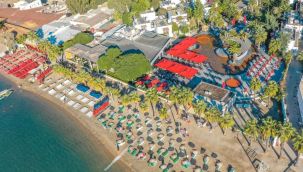 QR kodu ile 'Temassız Tatil' Bodrum'da başladı