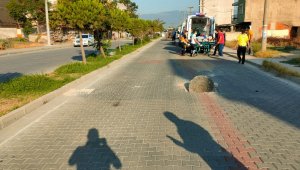 Rögar kapağı kazası, 7 yaralı..