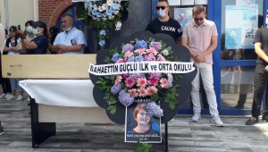 Sanem öğretmen son yolculuğuna uğurlandı