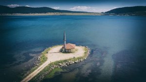 Seben Gölü'ndeki cami kültür varlığı kabul edildi