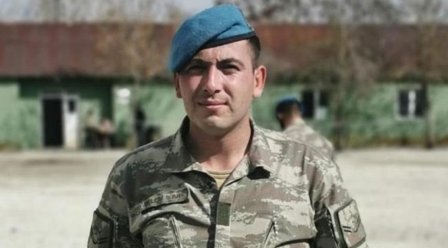 Şehit çavuşumuz için uğurlama töreni