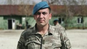 Şehit çavuşumuz için uğurlama töreni
