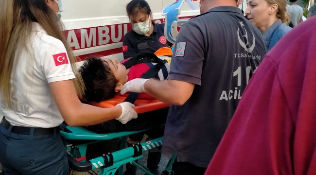 Söke'de otomobil çarpması sonucu yaralanan çocuğun durumu iyi