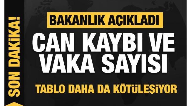 Son 24 saatte korona virüsten 76 kişi hayatını kaybetti