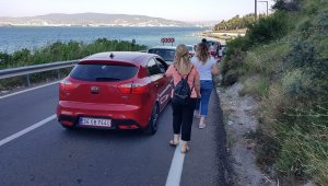 Tatilcilerin gözü kulağı o köprüde