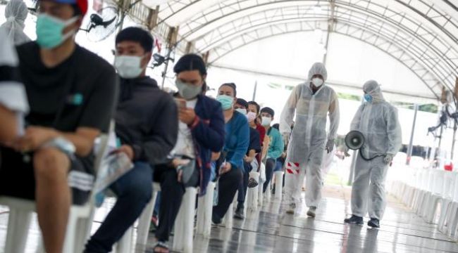 Tayland'da günlük Covid-19 rekoru