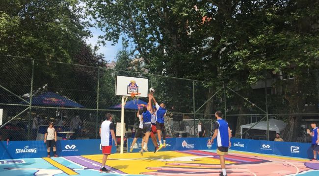 Türkiye'nin en büyük sokak basketbol turnuvasında eleme heyecanı