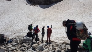 Uludağ'da nefes kesen tırmanış