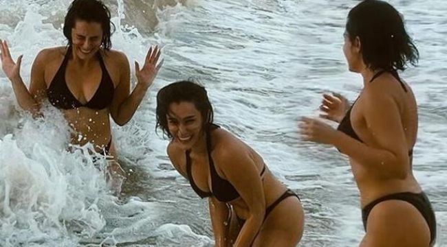 Ünlülerin yaz keyfi, sosyal medyada