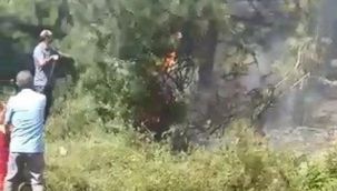 Yangına da onlar koştu