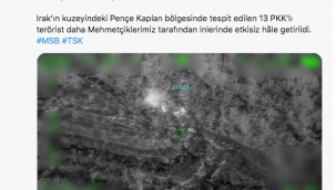  13 PKK'lı terörist daha etkisiz hâle getirildi