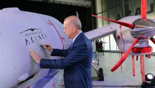 Akıncı TİHA'dan ilk uçuş! İlk imza