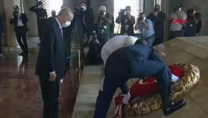 Ata'nın huzurundalar