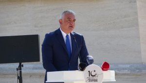 Bakan Ersoy: "Küller savrulup yerini yeniden yeşile ve yaşama bırakacaktır"