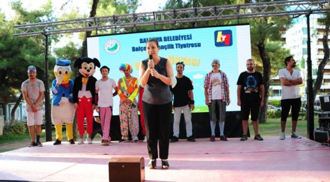 Balçova'da çocuklara Zafer Bayramı şenliği