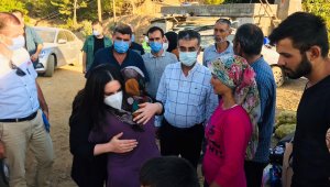 Başkan Bilgili: Yaraların hızlı bir şekilde sarılacağını söyledi