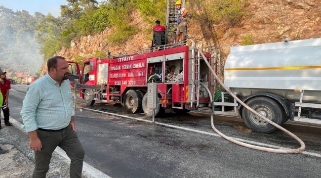 Başkan Utku Gümrükçü'den Marmaris'e destek ziyareti