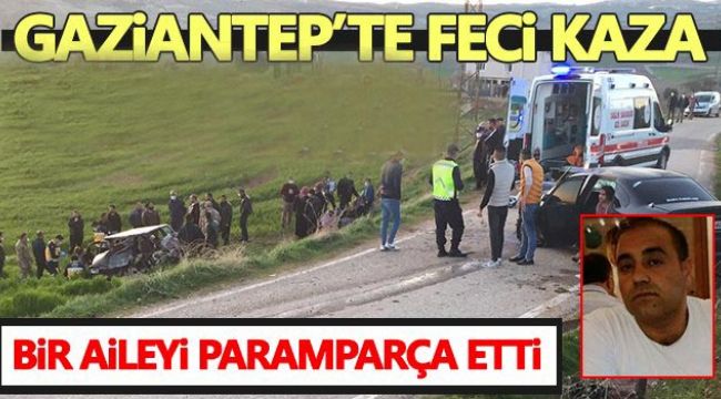 Bir aileyi paramparça eden kaza