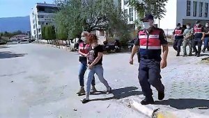 Bir kadın 10 metrelik direkten 250 kiloluk trafo çaldı