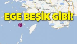 Datça açıklarında peş peşe depremler