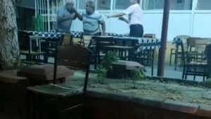 Eski başkan engelli şahsı öldüresiye dövdü