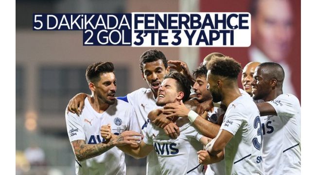 Fenerbahçe, Altay'ı 2 golle mağlup etti