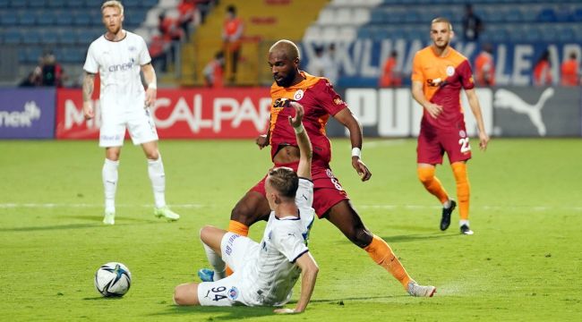 Galatasaray, 2-0 öndeyken puan kaybetti