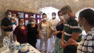 "Gelenekten Geleceğe El Sanatları Sergisi" Çeşme Kalesi'nde açıldı