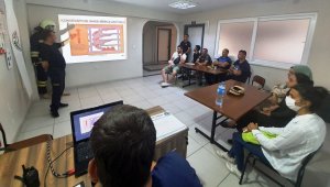 Gönüllüler itfaiyecilik eğitimlerine başladı