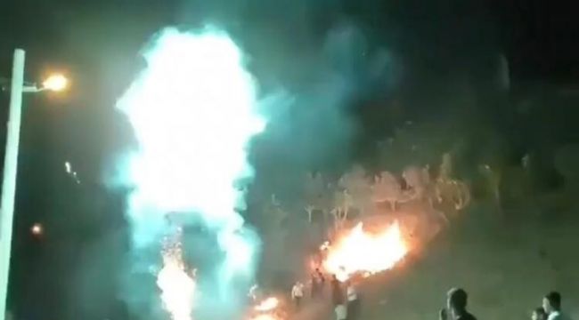 Havai fişek yangın çıkardı: Sorumsuzluğa ceza