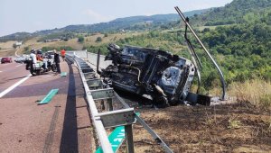 İstanbul-İzmir otoyolunda kaza