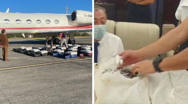 İzmir'den kalkan uçakta 25 bavul kokain ele geçirildi