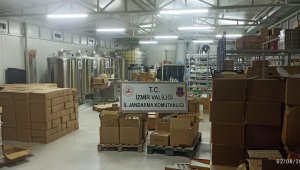 Kaçak parfüm üretim merkezine operasyon
