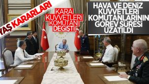 Kara Kuvvetleri Komutanı değişti