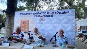 Karaburun'da edebiyat ve sanat söyleşilerine yeniden merhaba…