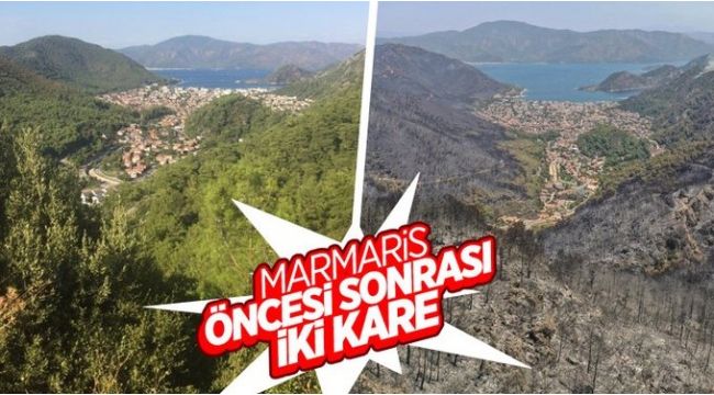Marmaris İçmeler'de yürek yakan kare