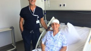 Miyop sanıldı beyninde tümör çıktı