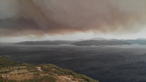 Muğla'da alevler yeniden yükseldi
