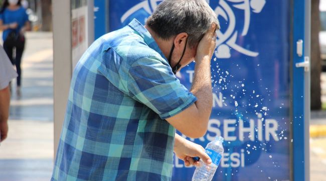 O ilde hava sıcaklıkları yarın 45 dereceyi görecek