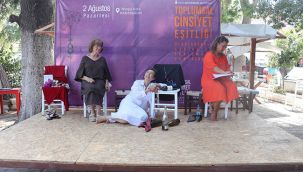 Ödüllü karikatürler ile mizah Karaburun'da 