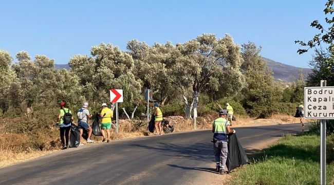 Tehlike oluşturan ağaçlara yangın sonrası müdahale edildi
